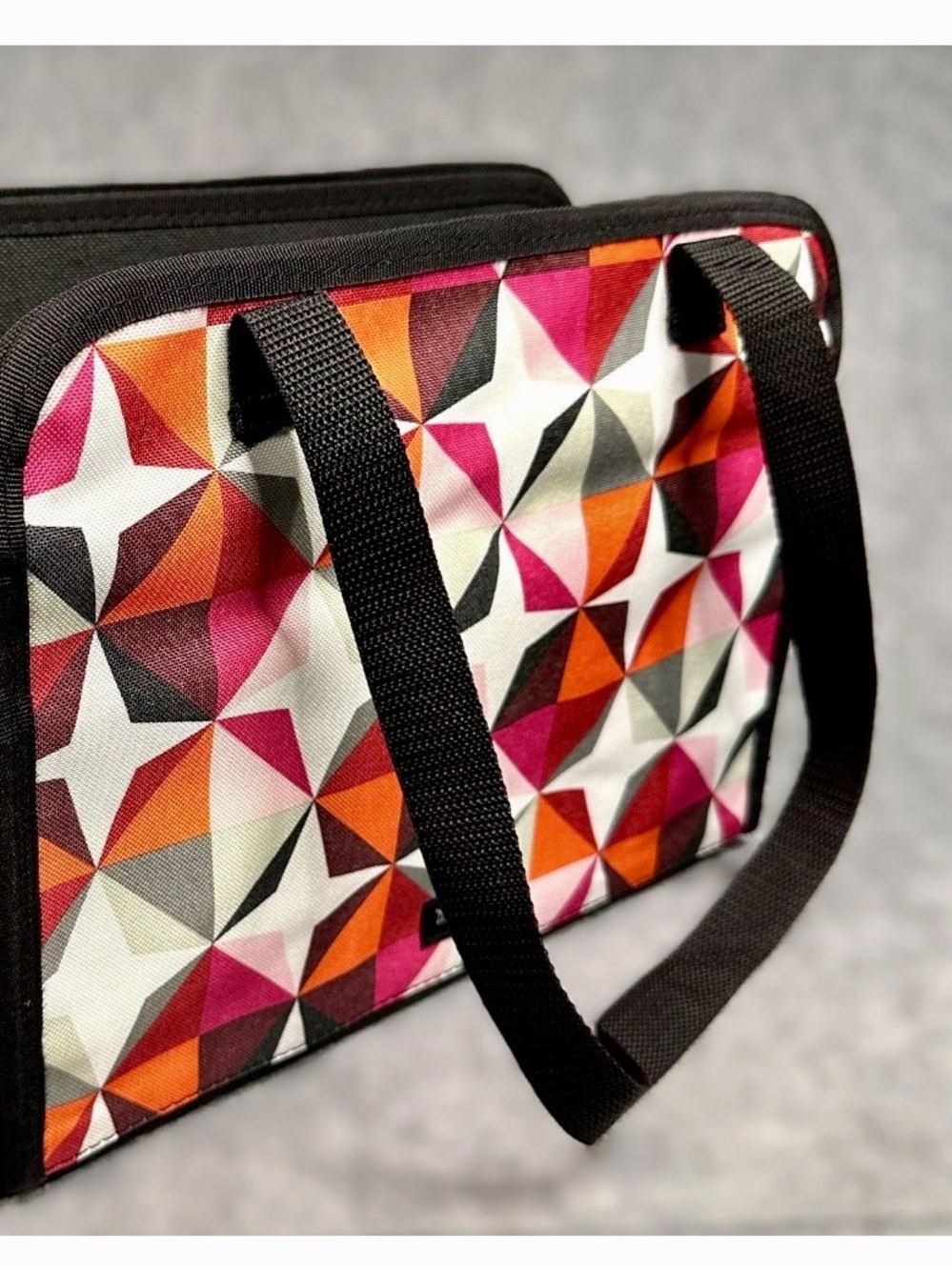 New Thirty-One Fold and File Get Creative Organizer Caddy in Origami Pop Pattern